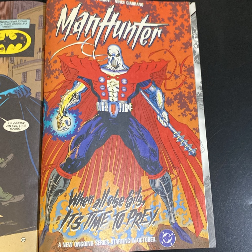 DC Comics Shadow of the Bat #0 Illustration - Blue and Black - Picture 4 of 6